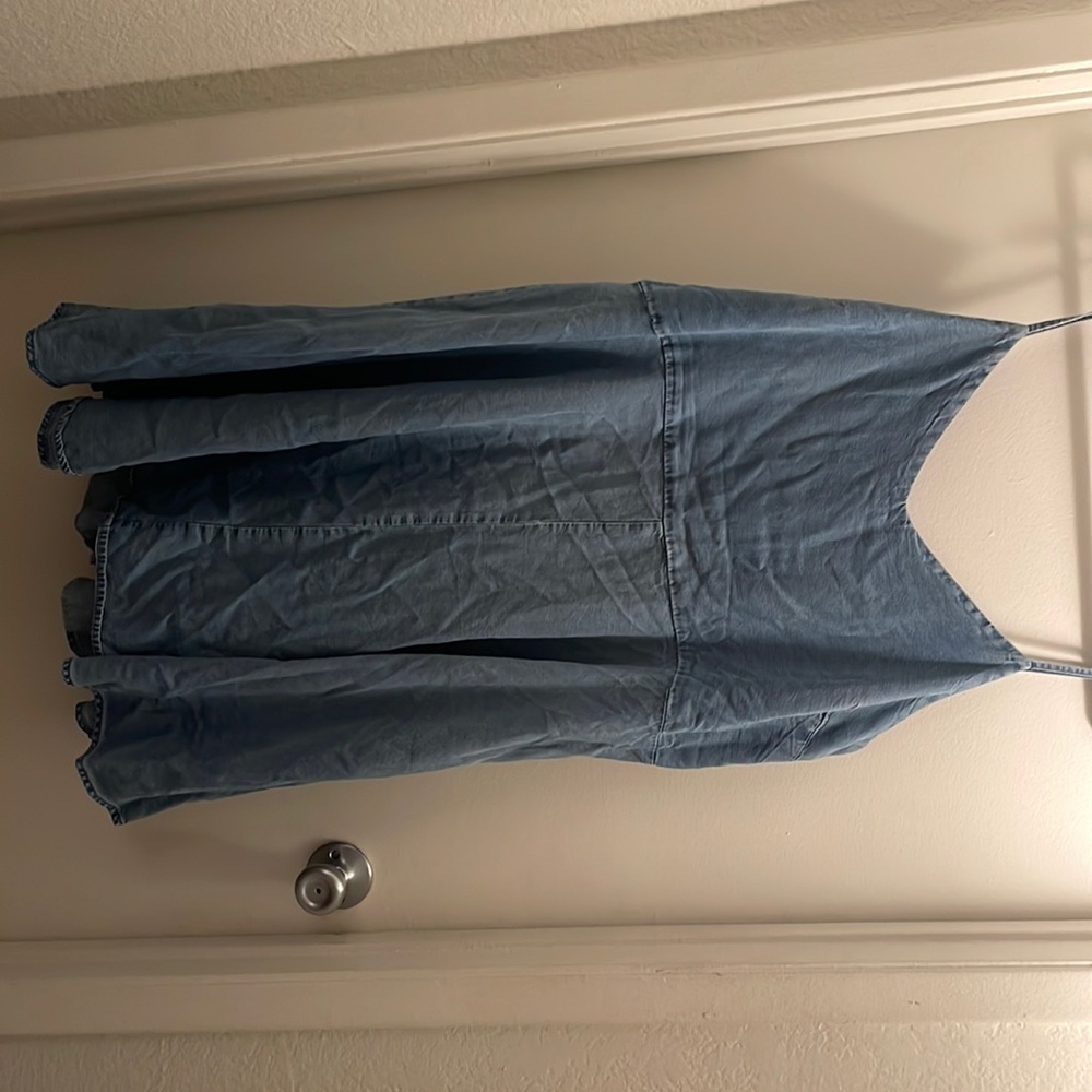 Denim Strap Dress